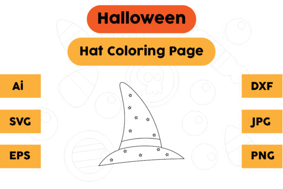 A Craft Designer's Review of Halloween Hat 06 Graphics