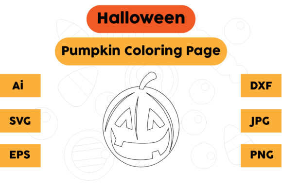 A Halloween Pumpkin Graphics Kit for Seasonal Crafts