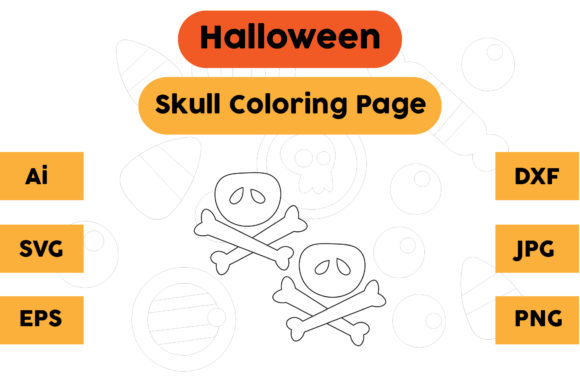 A Practical Seller's Look at the Skull 03 Halloween Coloring Page Graphics