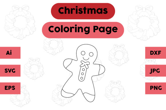 Christmas Coloring Page - Ginger 01: A Festive Design Review