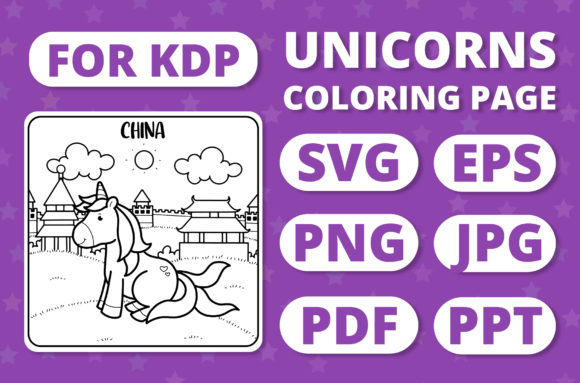 How Traveling Unicorns Coloring Pages Amp Graphics